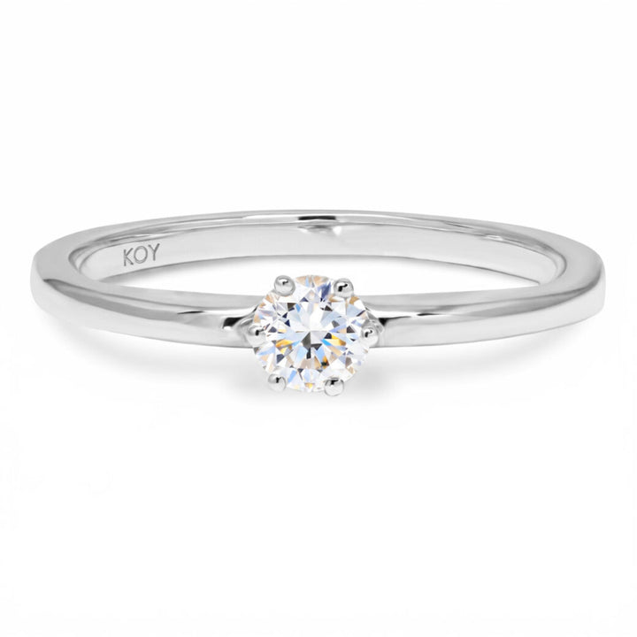 Beat of Love Andromeda laboratoriotimanttisormus 0,25 ct valkokulta Beat Of Love
