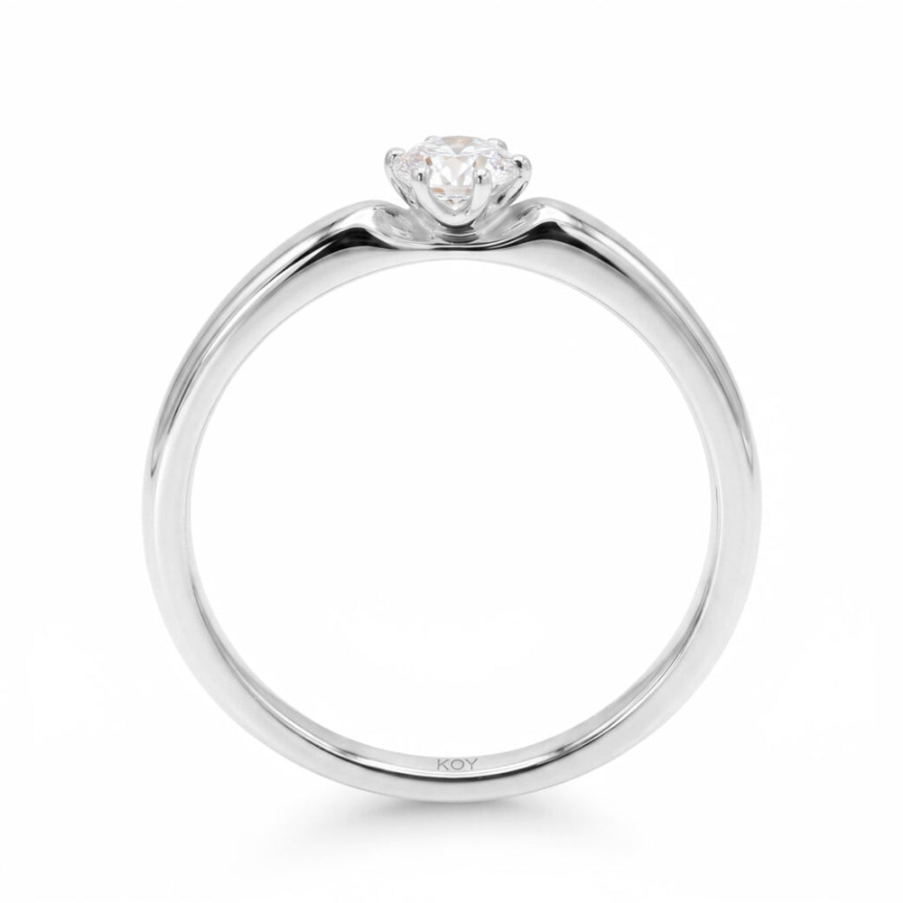 Beat of Love Andromeda laboratoriotimanttisormus 0,25 ct valkokulta Beat Of Love