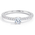 Beat of Love Anthea Laboratory Diamond Ring 0.40 ct White Gold