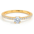 Beat of Love Anthea Laboratory-Grown Diamond Ring 0.40 ct Yellow Gold