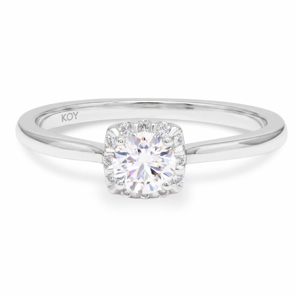Beat of Love Asteria laboratoriotimanttisormus 0,40 ct valkokulta Beat Of Love