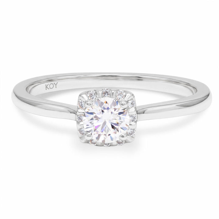 Beat of Love Asteria laboratoriotimanttisormus 0,40 ct valkokulta Beat Of Love