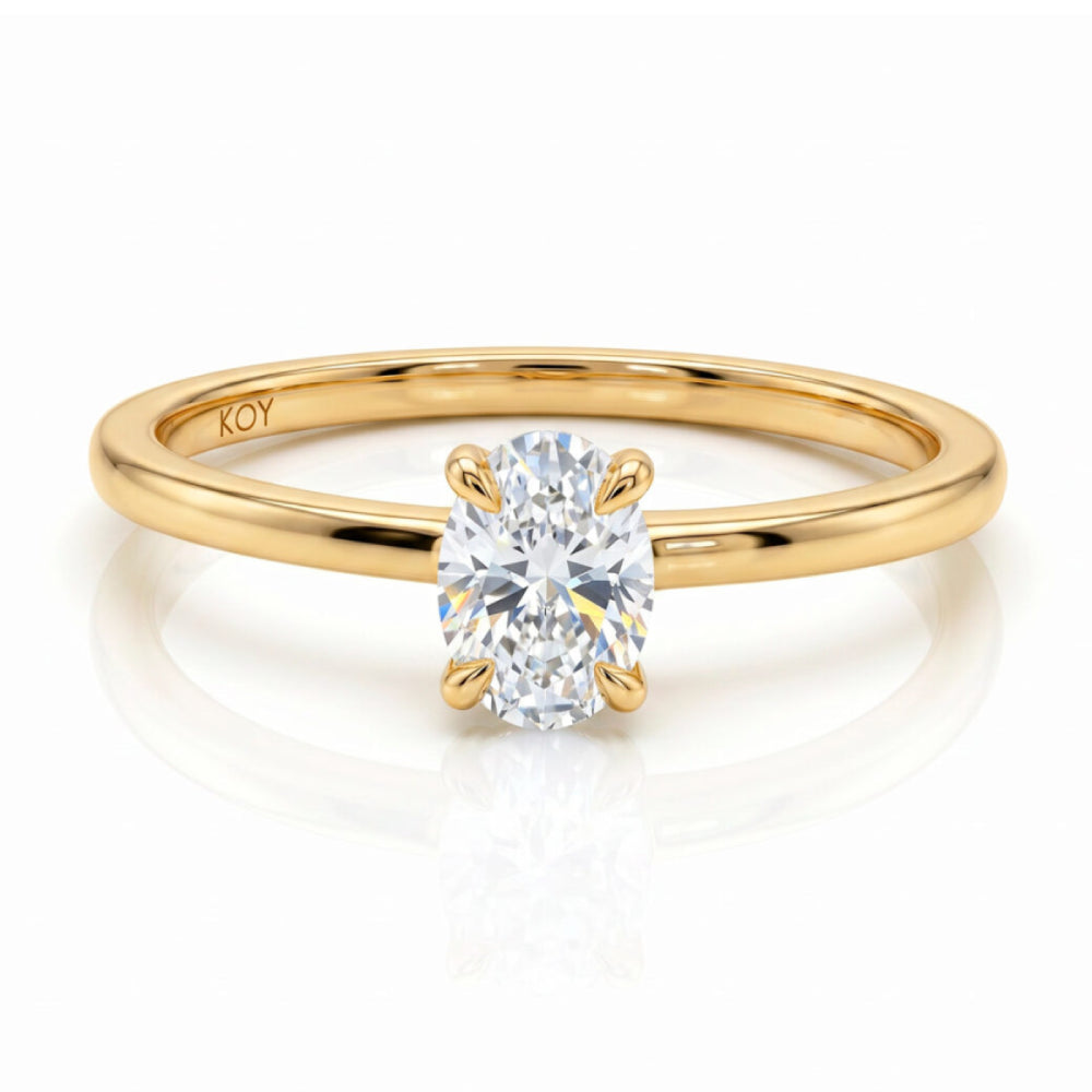 Beat of Love Aurora laboratoriotimanttisormus 0,33 ct keltakulta Beat Of Love