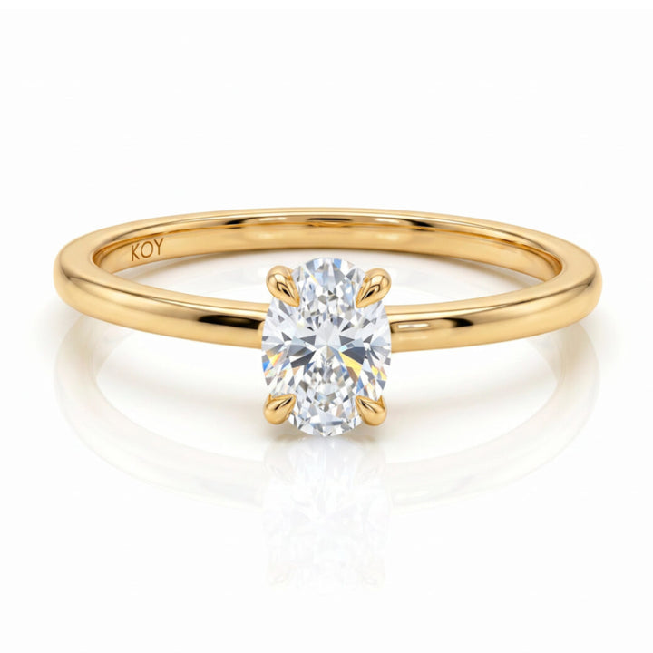 Beat of Love Aurora laboratoriotimanttisormus 0,33 ct keltakulta Beat Of Love