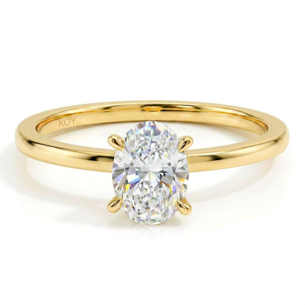 Beat of Love Aurora laboratoriotimanttisormus 0,50 ct keltakulta Beat Of Love