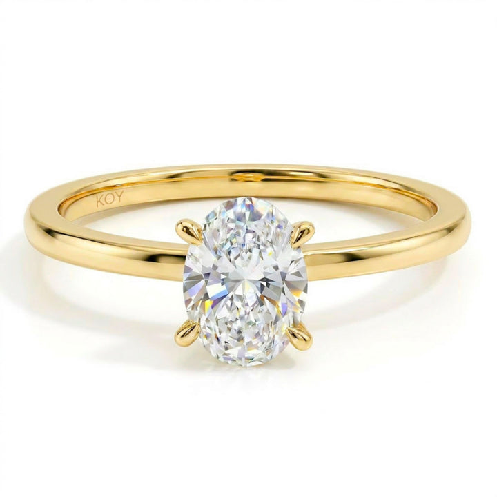 Beat of Love Aurora laboratoriotimanttisormus 0,50 ct keltakulta Beat Of Love