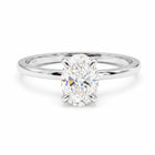 Beat of Love Aurora laboratoriotimanttisormus 1,00 ct valkokulta