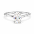 Beat of Love Aurora laboratoriotimanttisormus 1,00 ct valkokulta