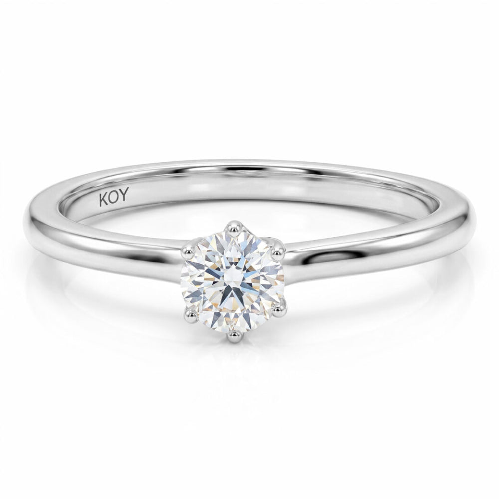 Beat of Love Harmonia laboratoriotimanttisormus 0,33 ct valkokulta Beat Of Love