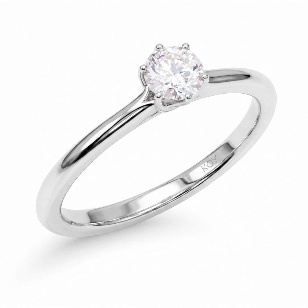 Beat of Love Harmonia laboratoriotimanttisormus 0,33 ct valkokulta Beat Of Love