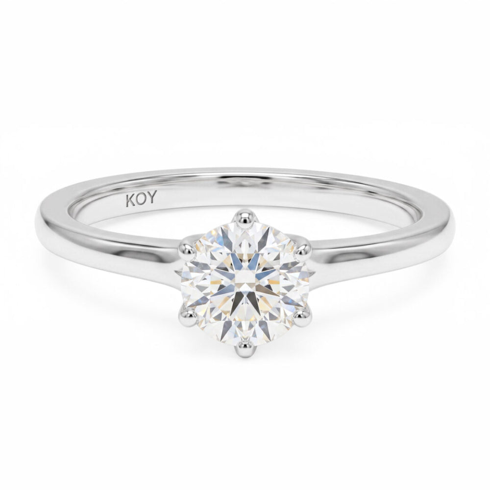 Beat of Love Harmonia laboratoriotimanttisormus 0,50 ct valkokulta Beat Of Love
