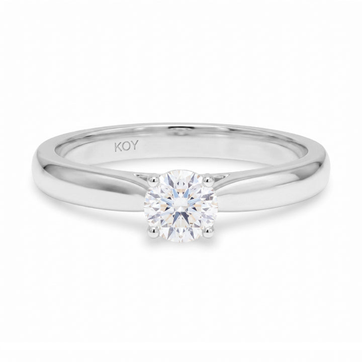 Beat of Love Leda laboratoriotimanttisormus 0,25 ct valkokulta Beat Of Love