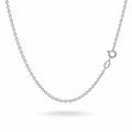 Silver anchor chain 1.35 mm