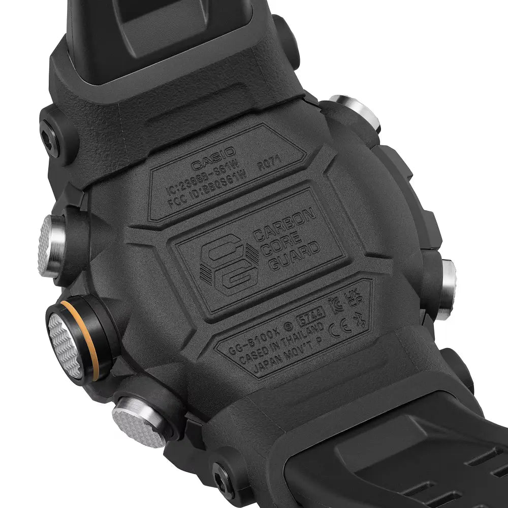 Casio G-Shock Mudmaster GG-B100X-1AER kellon takapohja