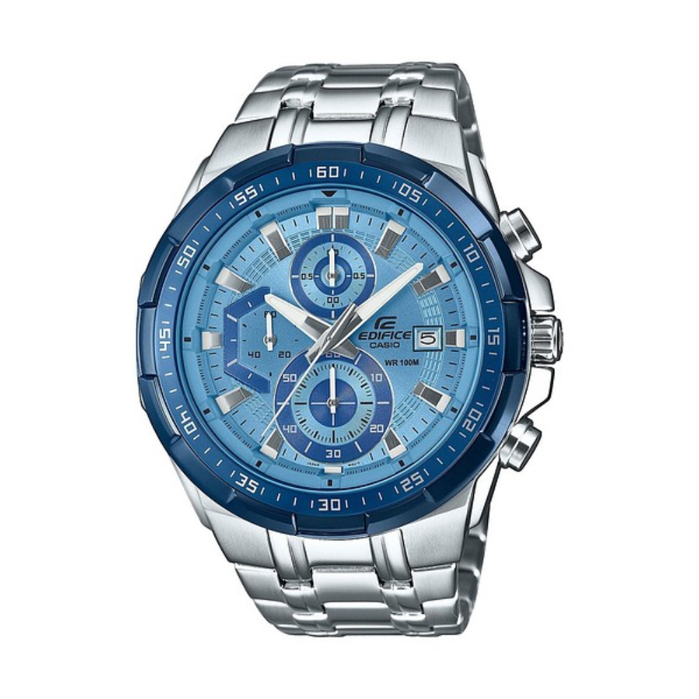 Casio Edifice EFR-539DE-2AVUEF sinisellä kellotaululla