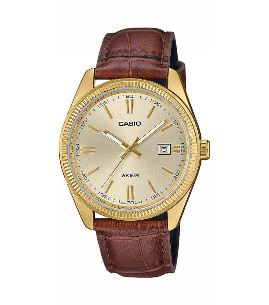 Casio MTP-1302PGL-9AVEF shampanja kellotaululla