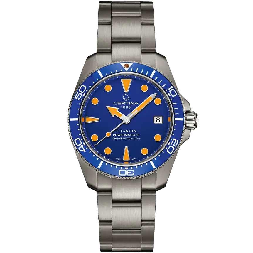 Certina DS Action Diver 38mm Titanium C0488074404100 Certina