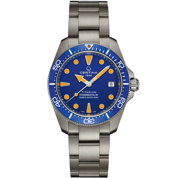 Certina DS Action Diver 38mm Titanium C0488074404100 Certina