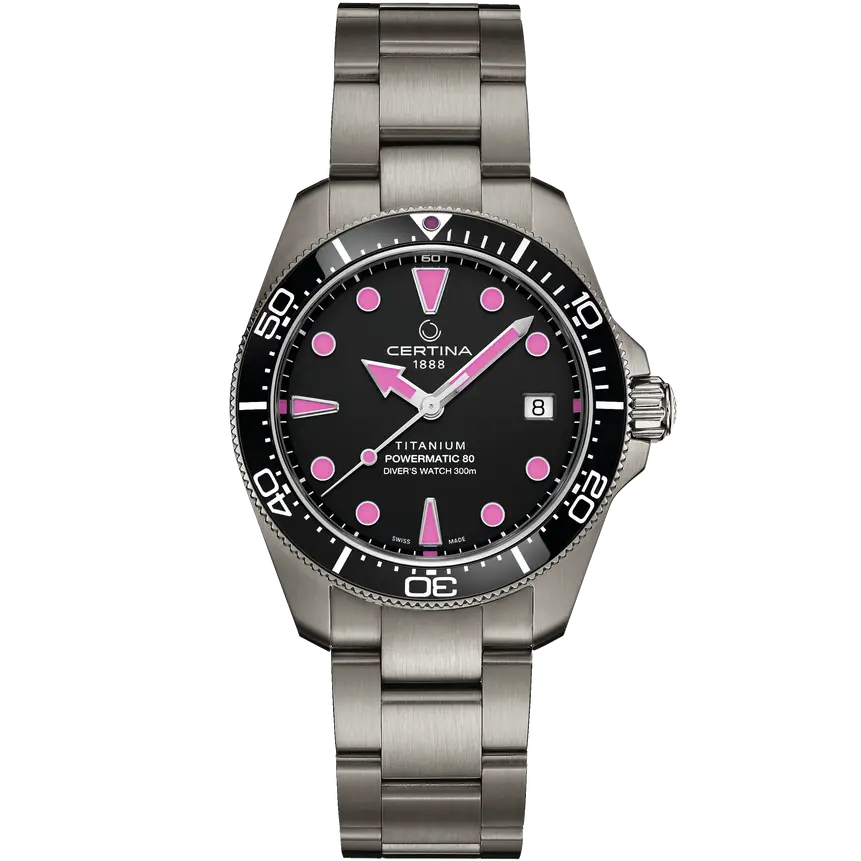 Certina DS Action Diver 38mm Titanium C0488074405101 Certina