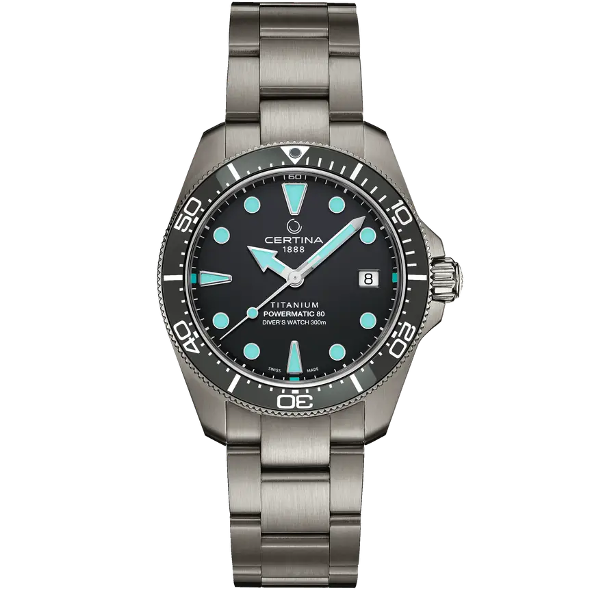 Certina DS Action Diver 38mm Titanium C0488074408100 Certina