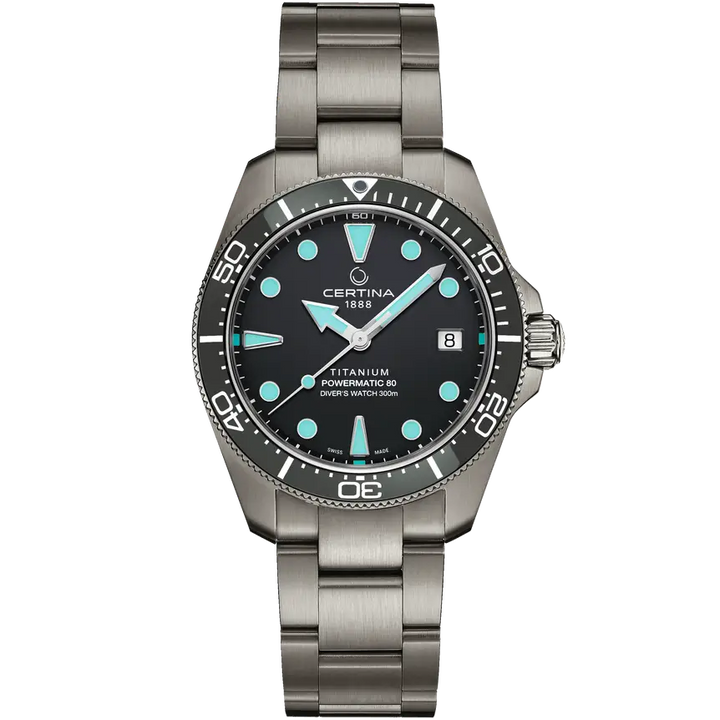 Certina DS Action Diver 38mm Titanium C0488074408100 Certina