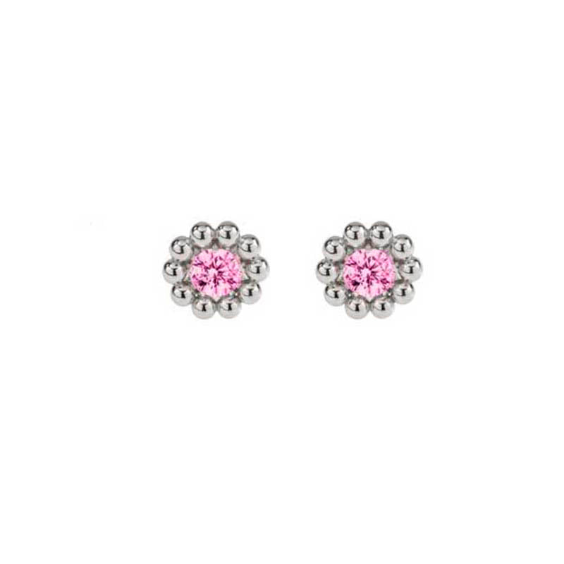 Lumoava Daisy korvakorut pinkki L54228150000