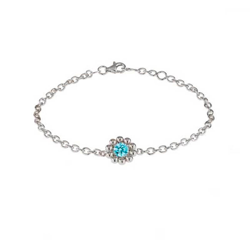 Lumoava Daisy rannekoru sininen L53228140000