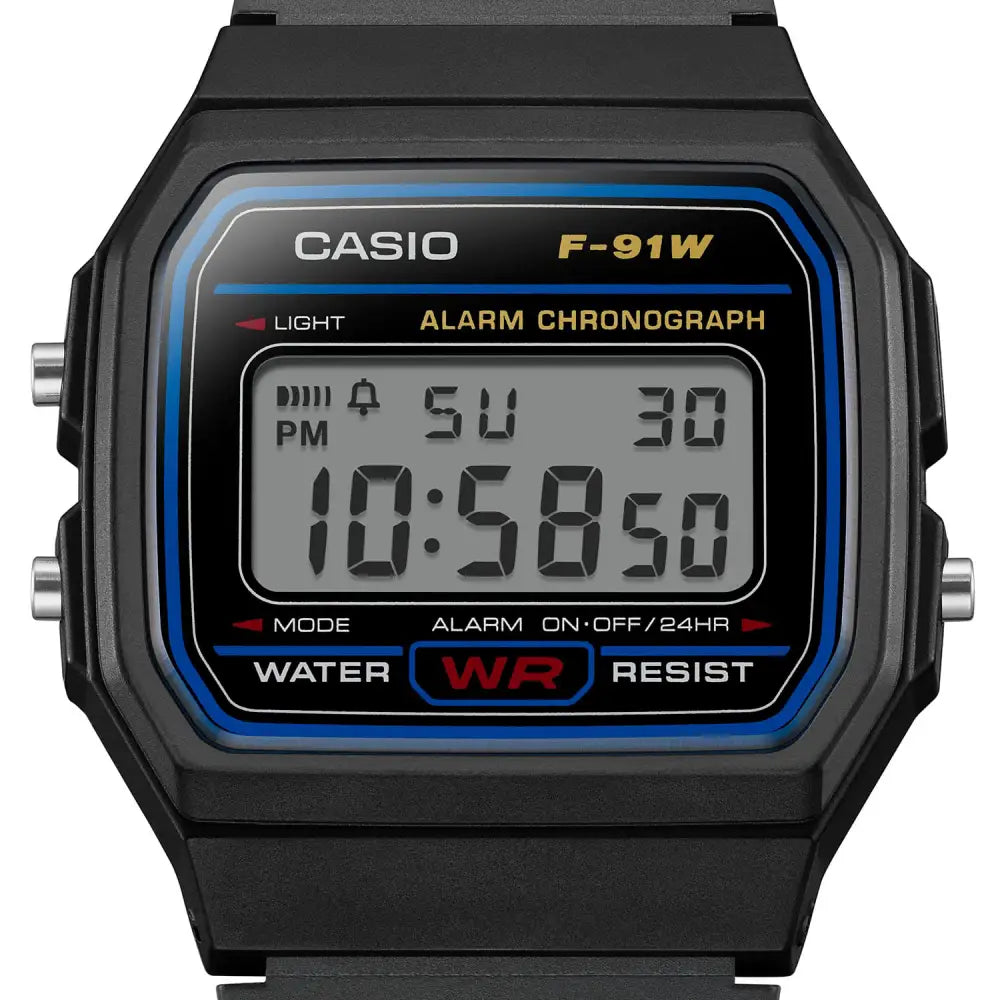 Casio Collection F-91W-1YEG Casio