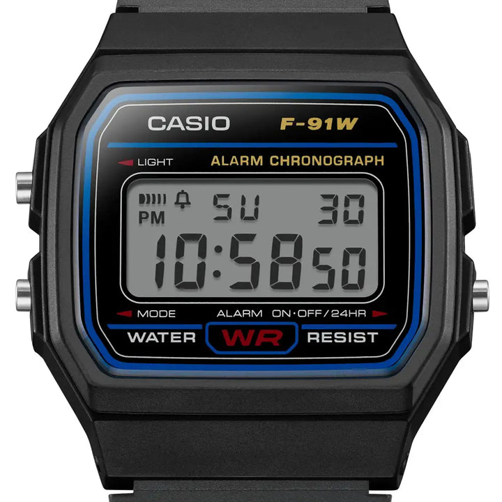 Casio Collection F-91W-1YEG Casio