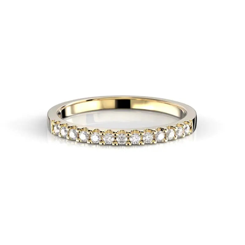 Festive Juliette Timanttisormus 0,13 ct keltakulta