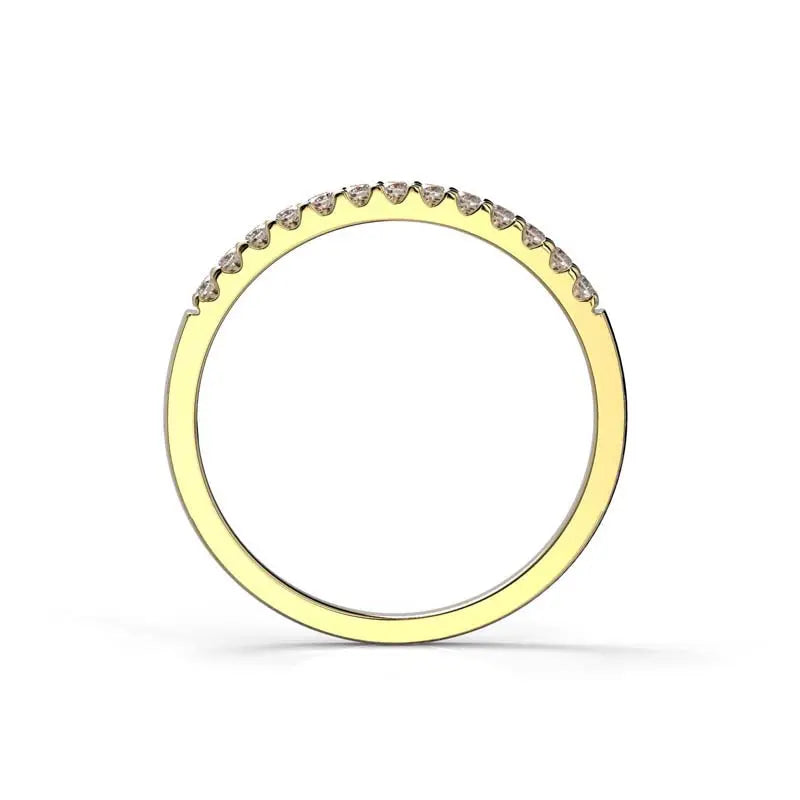 Festive Juliette Timanttisormus 0,13 ct keltakulta