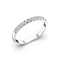 Festive Victoria timanttisormus 0,11 ct valkokulta