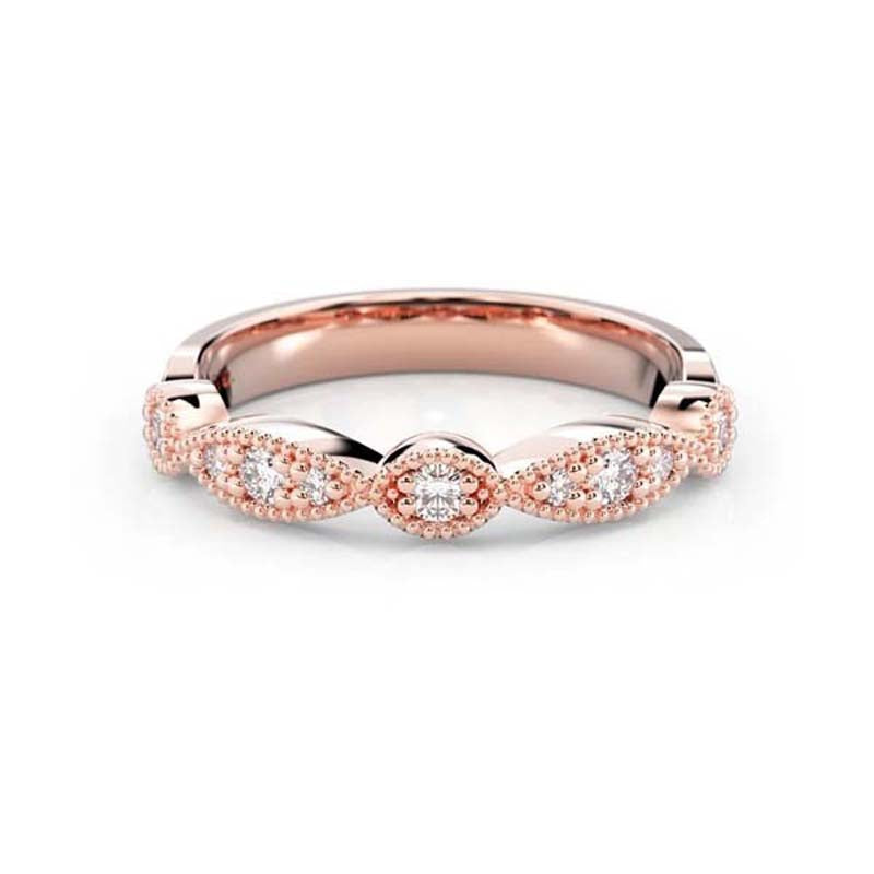 Festive Edith timanttisormus 0,19 ct punakulta