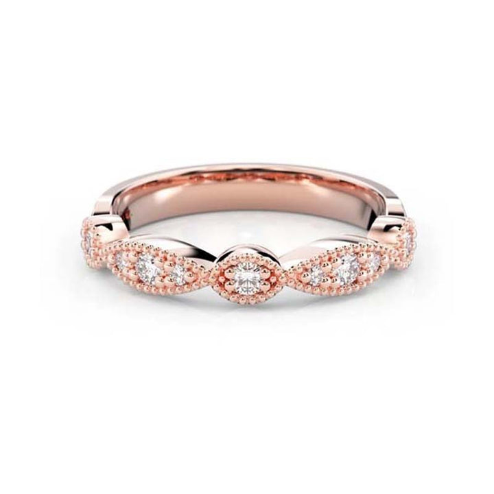 Festive Edith timanttisormus 0,19 ct punakulta