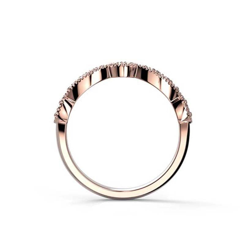 Festive Edith timanttisormus 0,19 ct punakulta