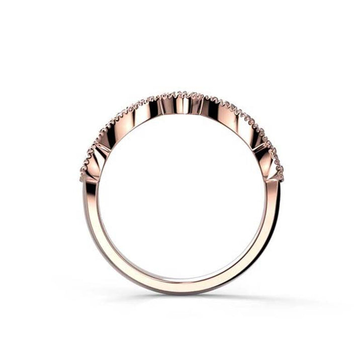 Festive Edith timanttisormus 0,19 ct punakulta