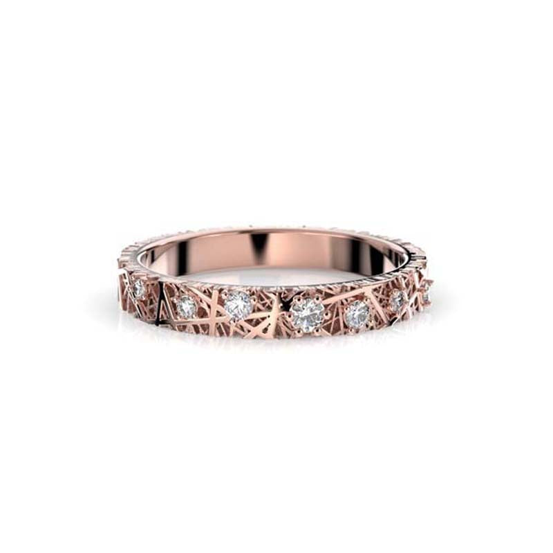 Festive Routa Timanttisormus 0,11 ct / 3,0 mm punakulta