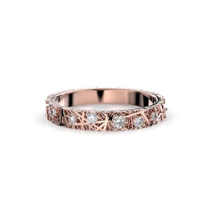 Festive Routa Timanttisormus 0,11 ct / 3,0 mm punakulta
