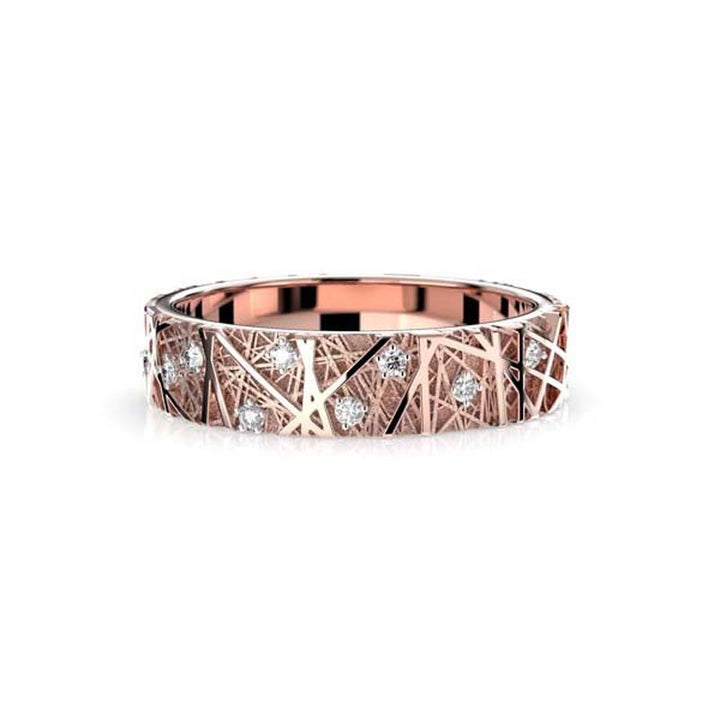 Festive Routa Timanttisormus 0,09 ct / 5,0 mm punakulta