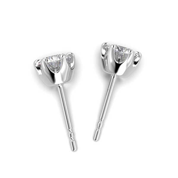 Festive Adele Laboratoriotimanttikorvakorut valkokulta 1,40 ct