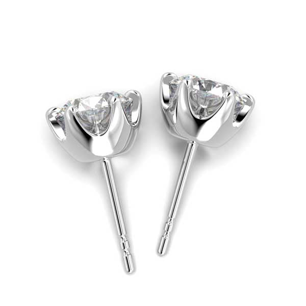 Festive Adele Laboratoriotimanttikorvakorut valkokulta 2,00 ct