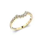 Festive Fiona Side Timanttisormus keltakulta 0,18 ct