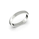 Festive Firenze Medium kihlasormus 3 mm valkokulta