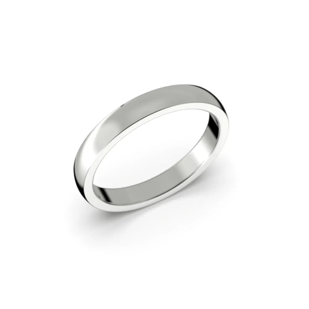 Festive Firenze Medium kihlasormus 3 mm valkokulta
