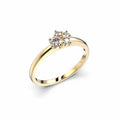 Festive Nadja Bloom Timanttisormus 0,17 ct keltakulta
