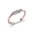 Festive Nadja Blue Timanttisormus 0,03 ct punakulta