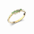 Festive Nadja Green Timanttisormus 0,03 ct keltakulta