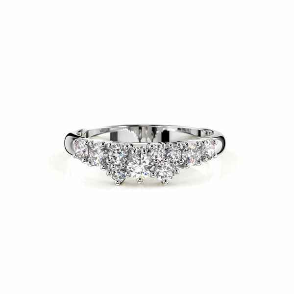Festive Nadja Medium Timanttisormus 0,50 ct valkokulta