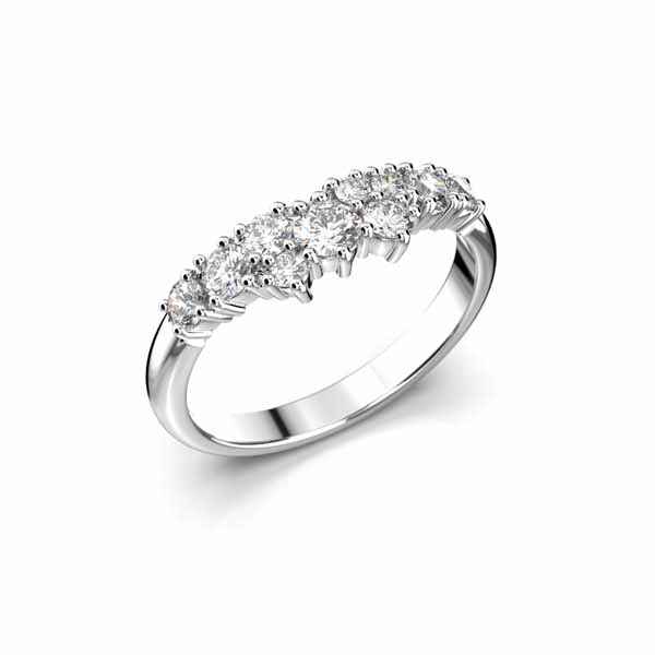Festive Nadja Medium Timanttisormus 0,50 ct valkokulta