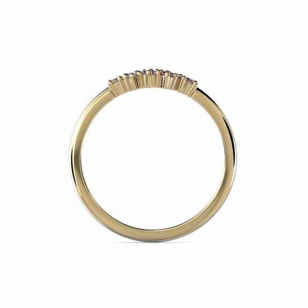 Festive Nadja Pink Timanttisormus 0,03 ct keltakulta